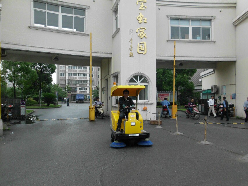 陜西農貿市場用掃地車洗地機